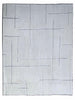 Custom White Beni Ourain-  for Anna  - Size 18x18 - M20
