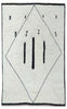 Moroccan Rug  White Background  - M851