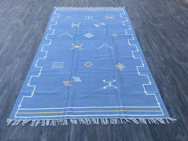 Moroccan Cactus Silk Kilim - K899