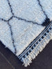 Custom White Moroccan Rug - WB4