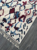 Hand Knotted Shaggy Azrou Moroccan Rug -A88