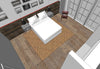 Custom Hassira - Jake's Bedroom - 300 cm x 250 cm - UK6