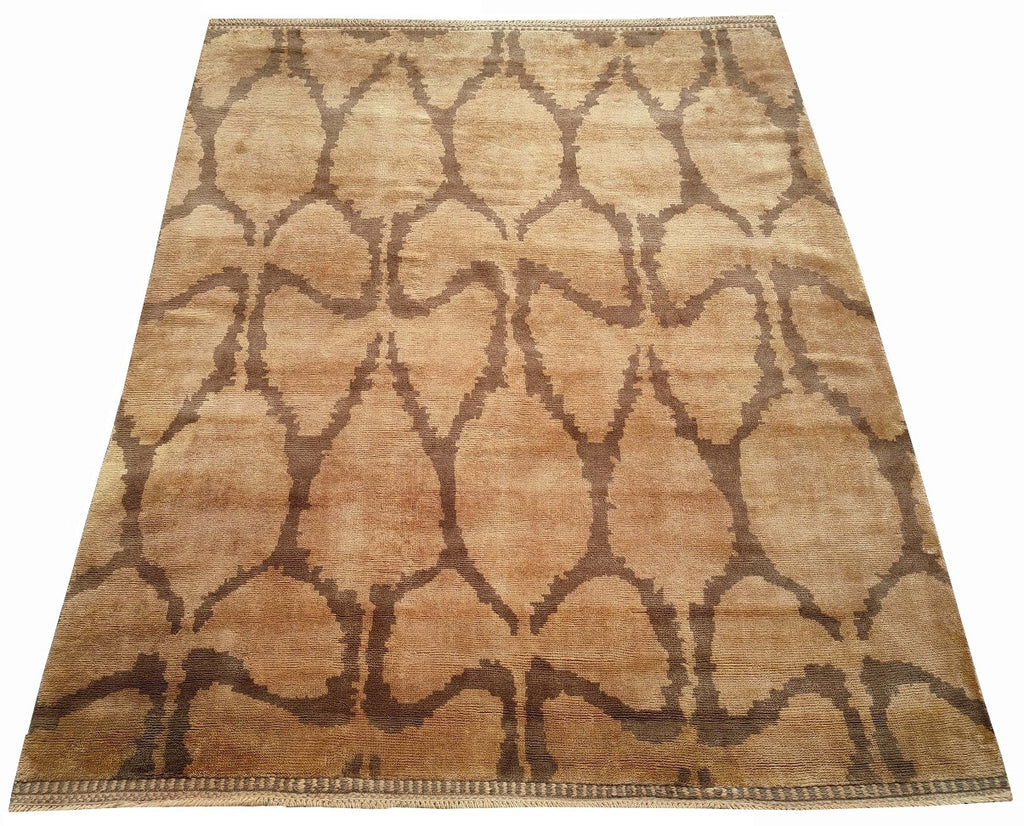 Bring Natural Beauty into Your Home with Brown Moroccan Rugs