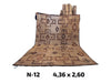 African Vintage V87 Bamboo Tuareg Rug Limited Edition
