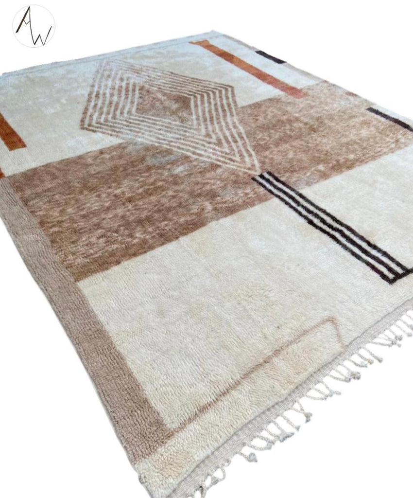 Modren Moroccan Rug  - A722