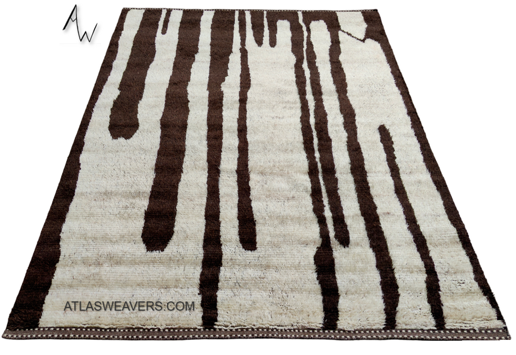 Modern Moroccan Berber Rug - B4