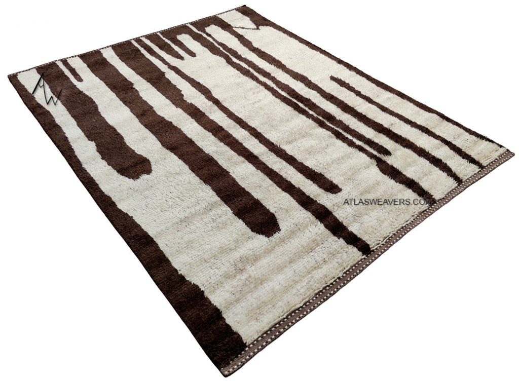 Modern Moroccan Berber Rug - B4