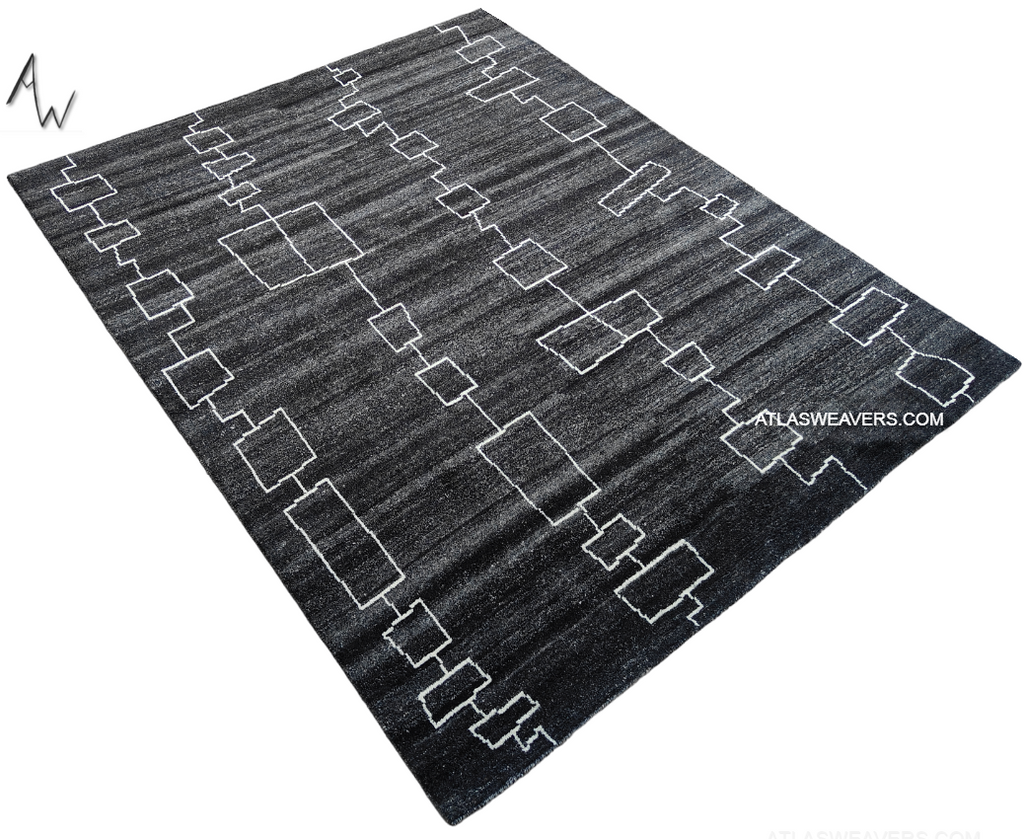 Modern Bohieman Moroccan Rug - LS4