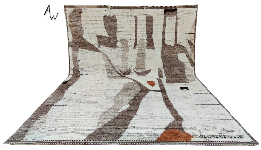 Warm Colors Mountain Rug  # M31