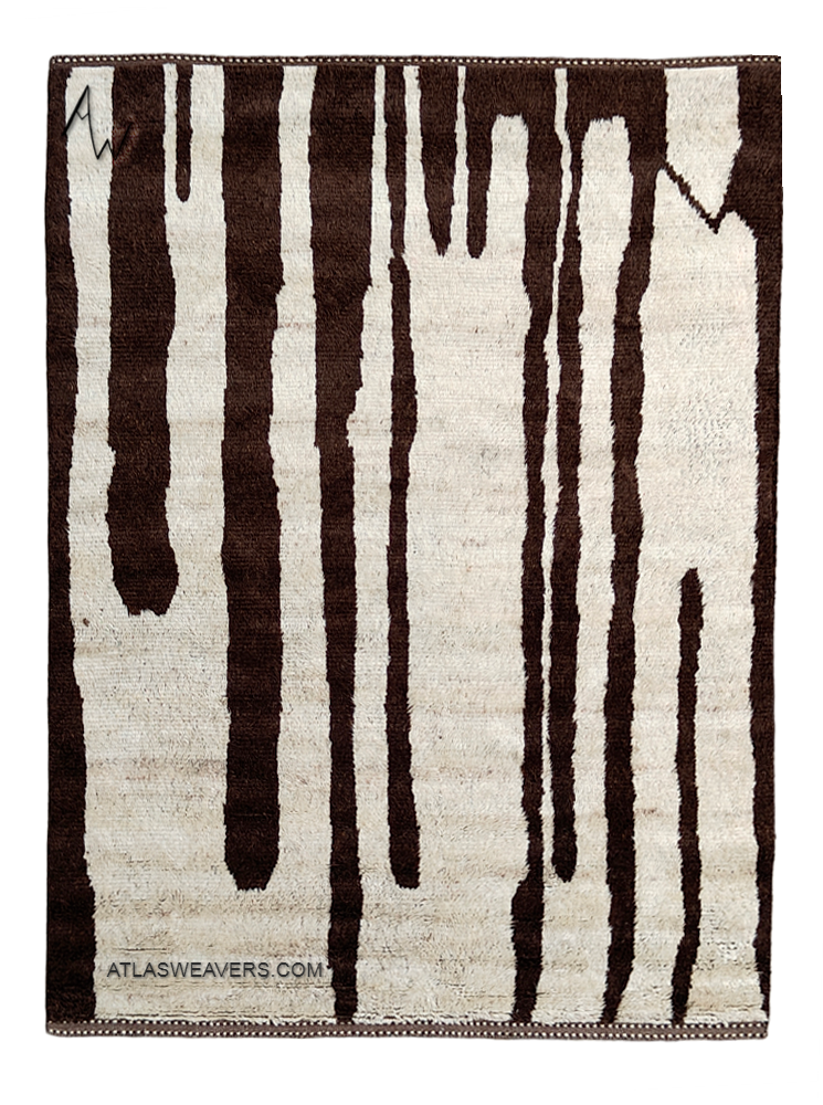 Modern Moroccan Berber Rug - B4