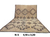 African Vintage V87 Bamboo Tuareg Rug Limited Edition
