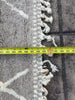 Vintage Grey Beni Alaham Berber Rug - M471