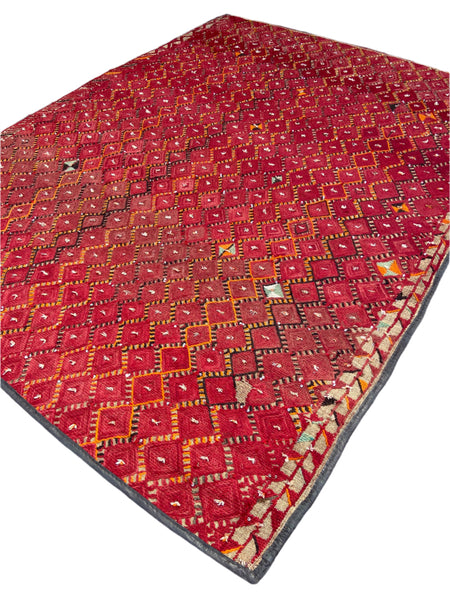 Vintage Hassira Berber Rug - BV38