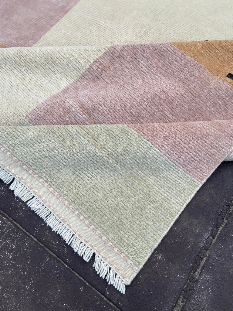 Modern Moroccan Rug - Low weave pile - V37