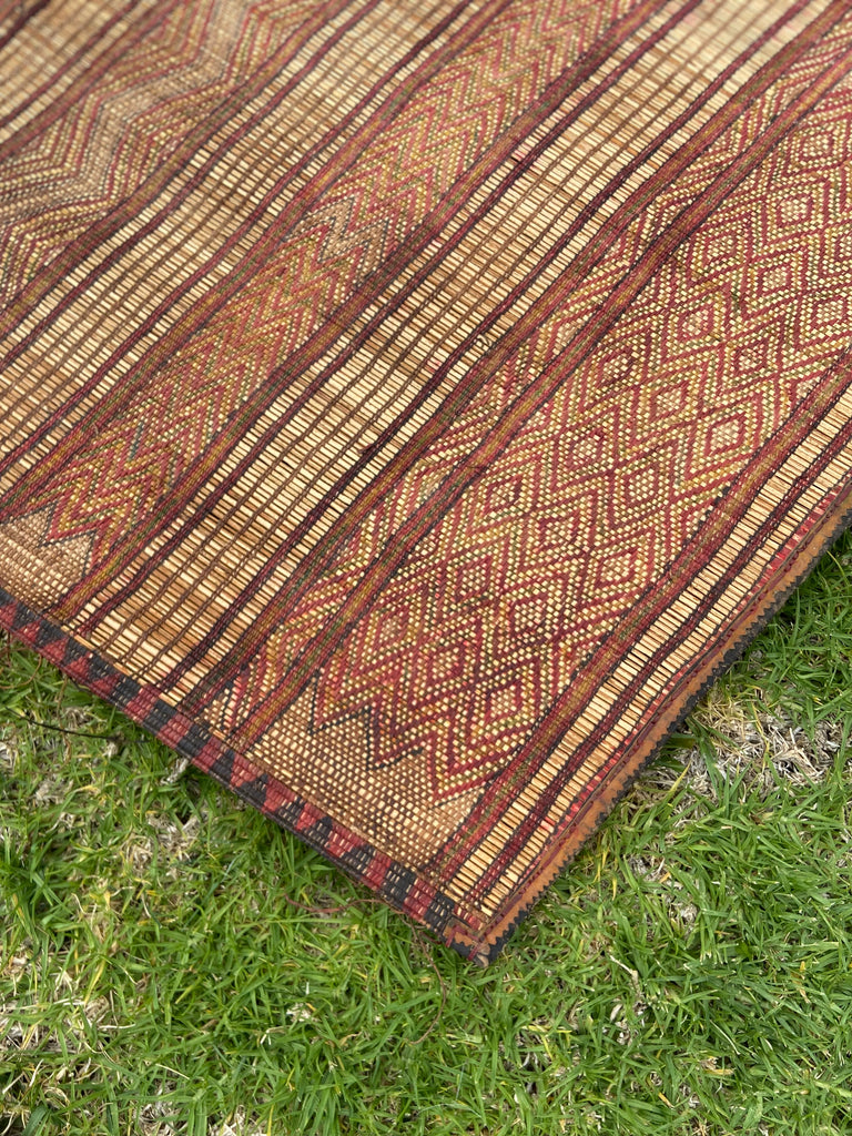 Colorful Antique Senegal Tuareg Mat - V41