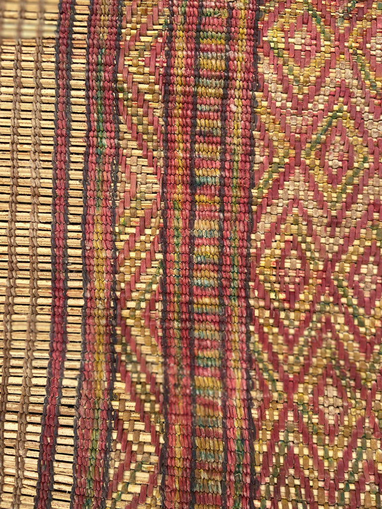 Colorful Antique Senegal Tuareg Mat - V41