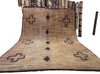 Vintage Mali Tuareg Mat Limited Edition African Rug Size 11.7x16.8 - V87