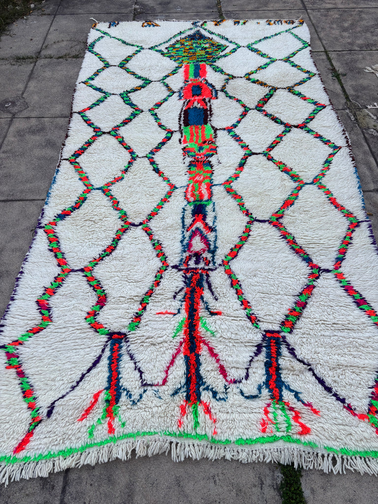 Vintage  Mid Century Berber Rug - VL181