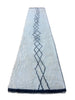 Azrou Runner  Hand knotted Size 3.3 x 16.3- NR444