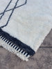 Azrou Runner  Hand knotted Size 3.3 x 16.3- NR444