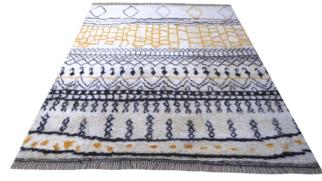 Modern Moroccan Azilal  Rug- M87