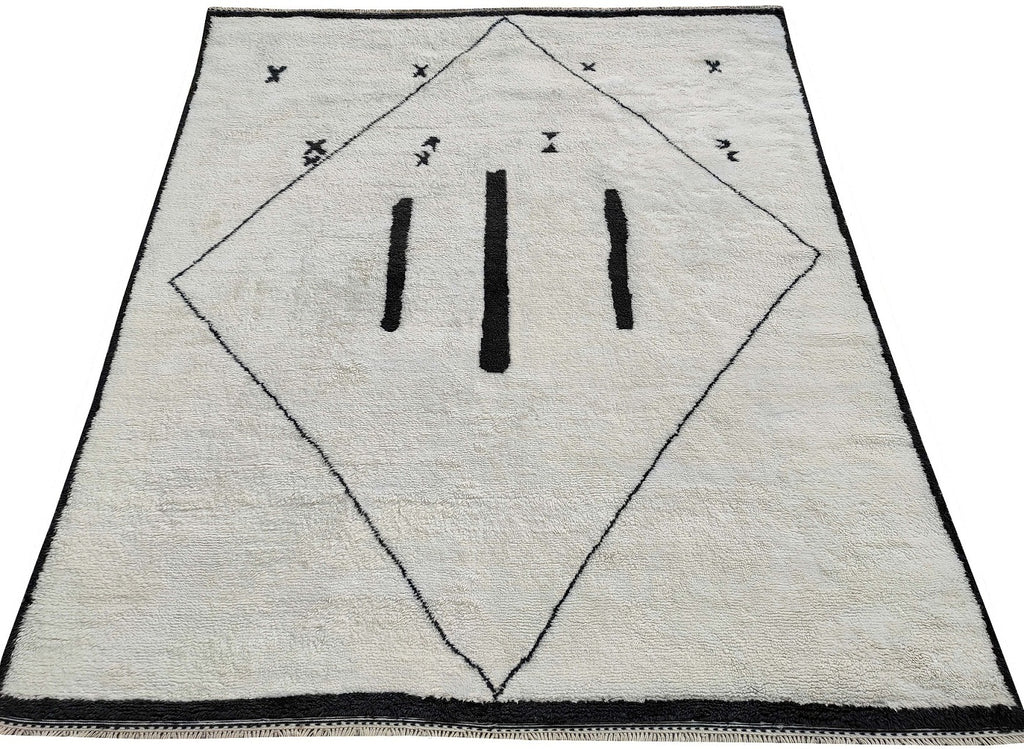 Moroccan Rug  White Background  - M851