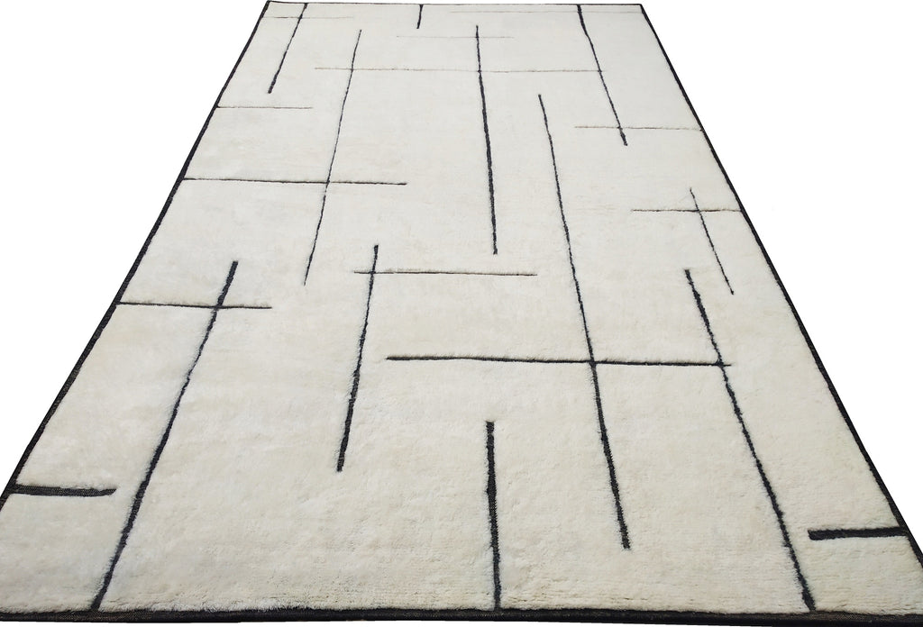 Modern Moroccan rug - N227