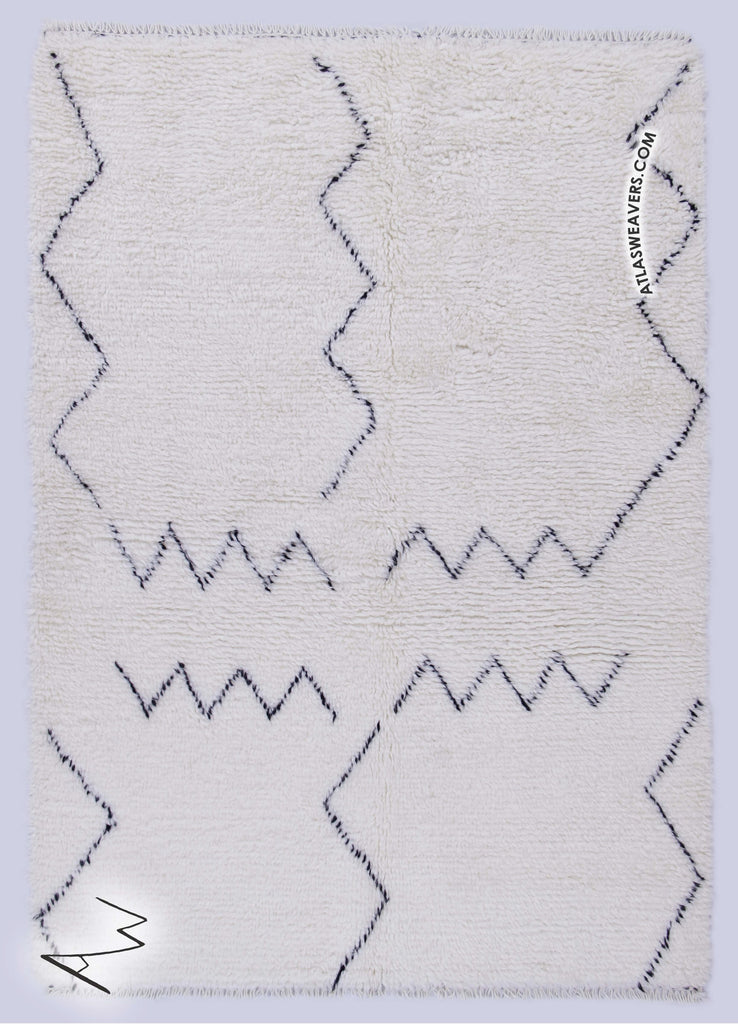 Modern Moroccan rug - SK23