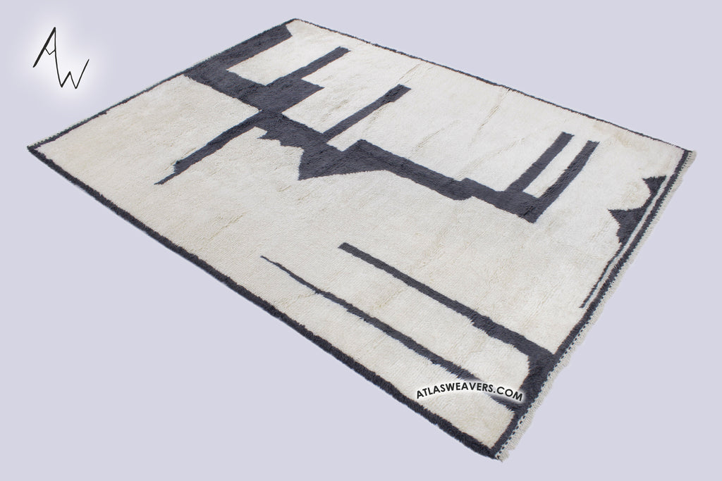 Modern Moroccan rug - BV221