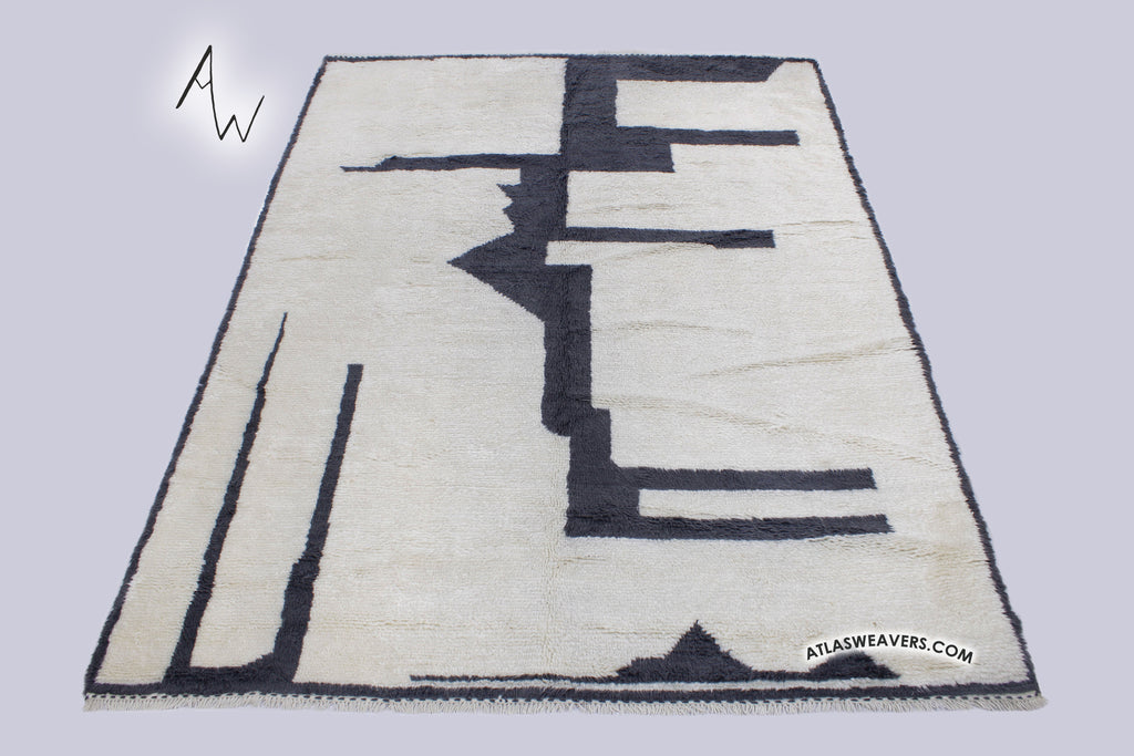 Modern Moroccan rug - BV221