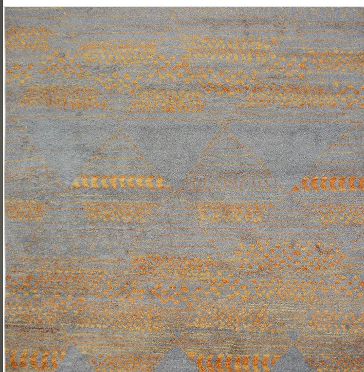 Hand Knotted Moroccan Azilal Rug - A71