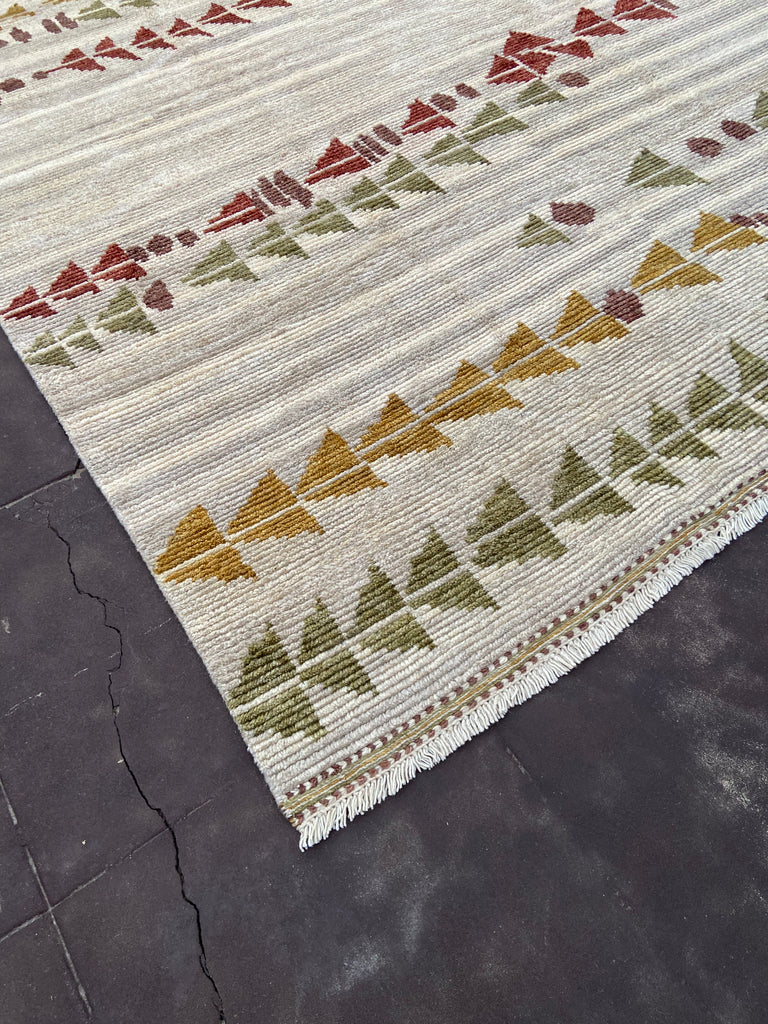 Modern Moroccan rug  - R125