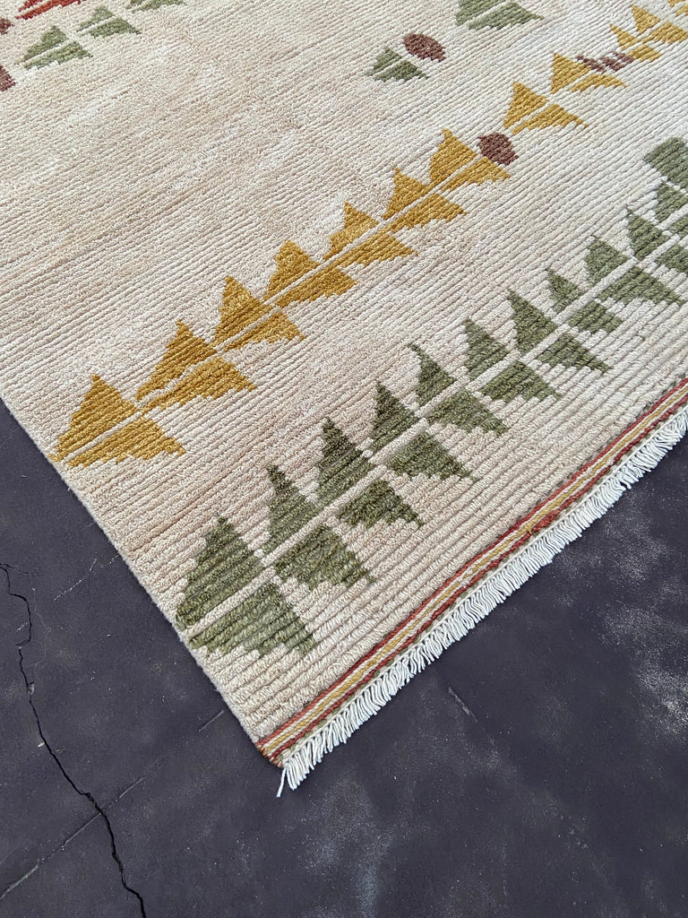 Modern Moroccan rug  - R125