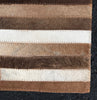 Artisan Crafted Leather Rug - L103