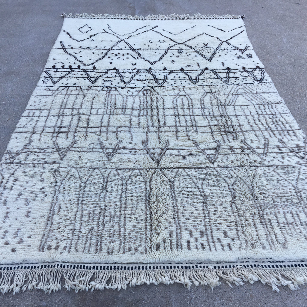 Vintage Moroccan Itzer Rug - BO135