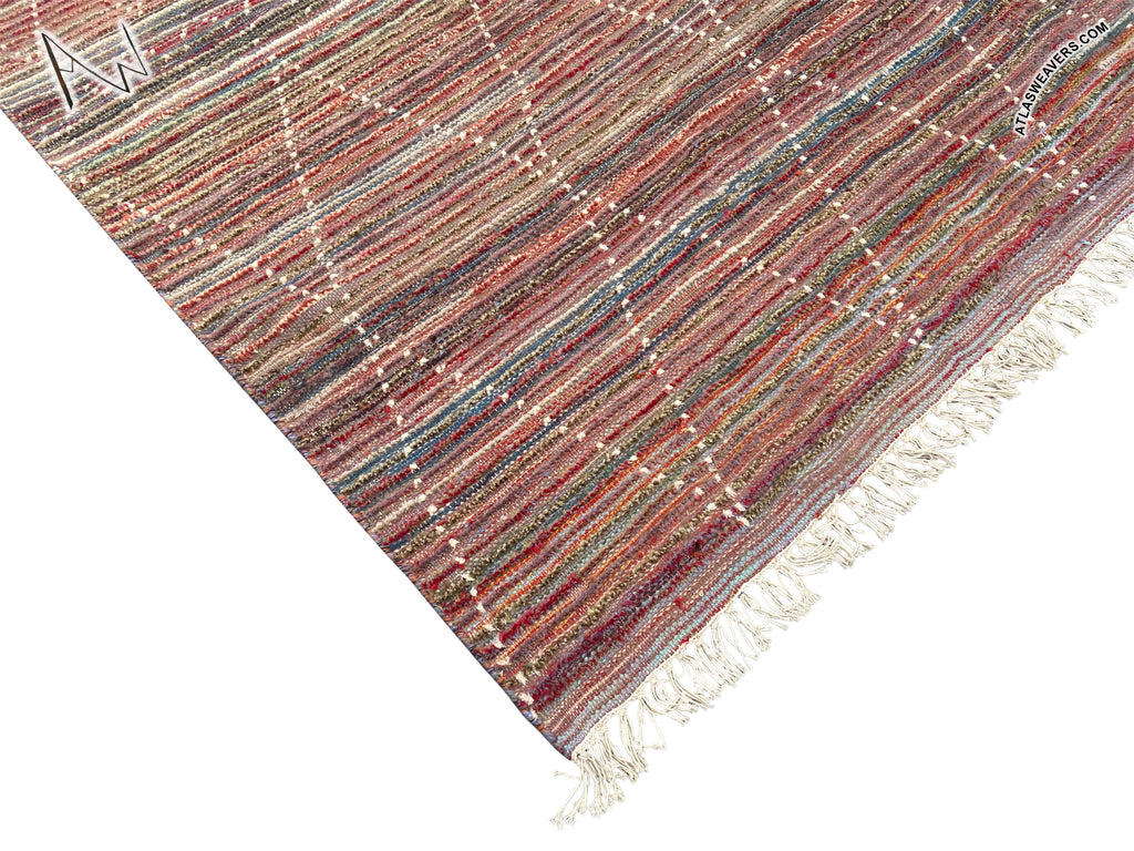 Moroccan Azrou rug low pile weave - AW72