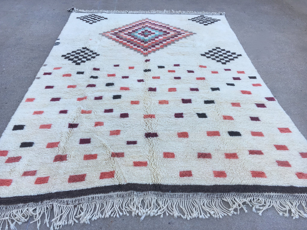 Vintage Moroccan Rug -AZ453