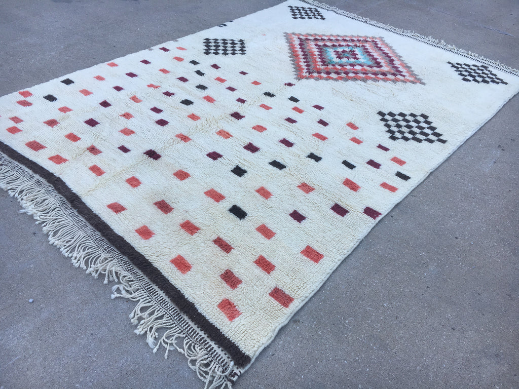 Vintage Moroccan Rug -AZ453