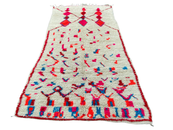 Vintage  Mid Century Berber Rug - VL18
