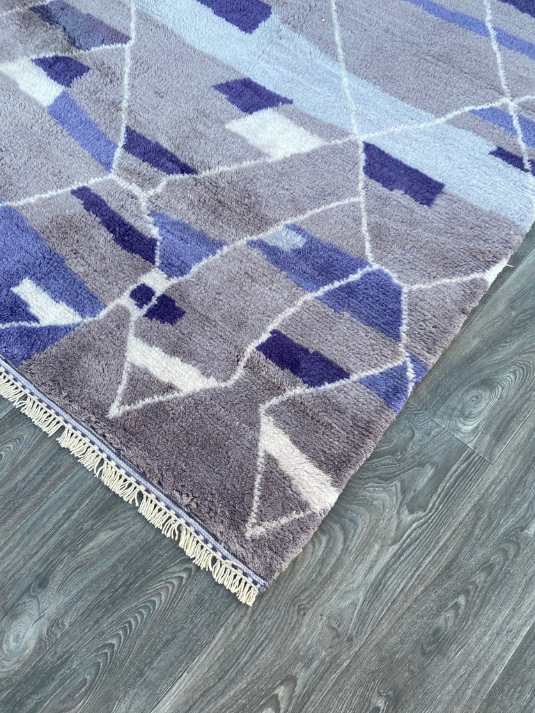 Purple Moroccan Azilal Rug  - A15