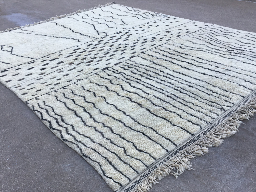 Vintage Moroccan Rug - Beni Ourain