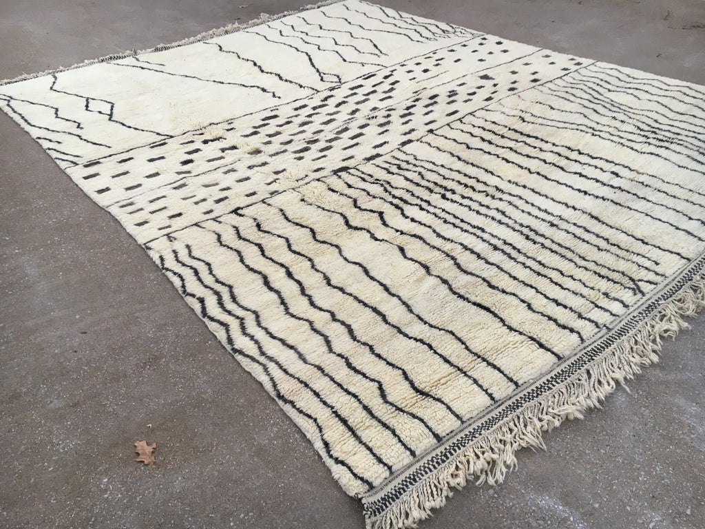 Vintage Moroccan Rug - Beni Ourain