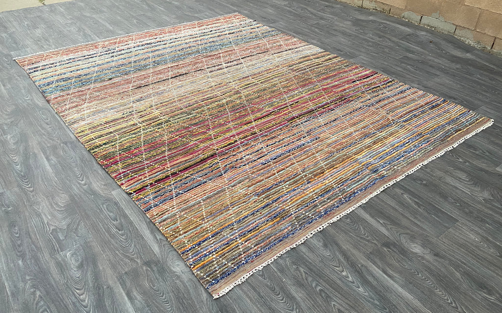 Moroccan Azrou Rug - Low pile weave - H70