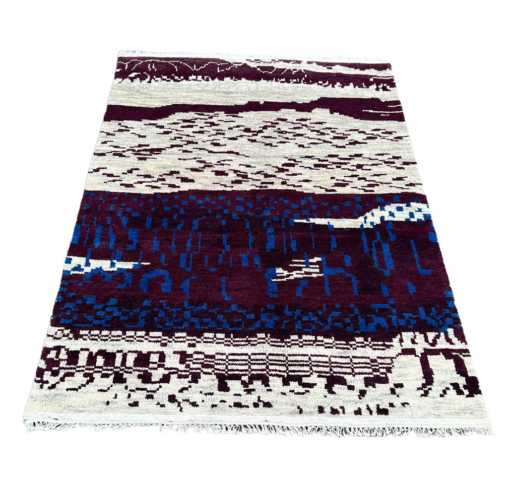 Modern moroccan rug - M12